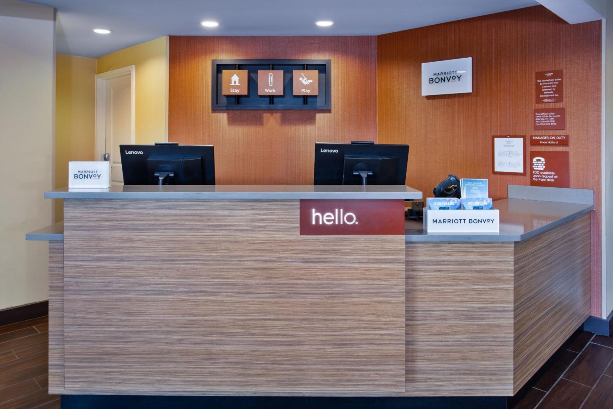 Towneplace Suites By Marriott Detroit Belleville Dış mekan fotoğraf