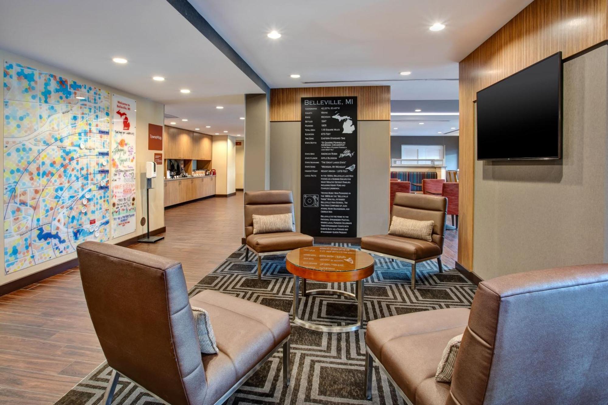 Towneplace Suites By Marriott Detroit Belleville Dış mekan fotoğraf